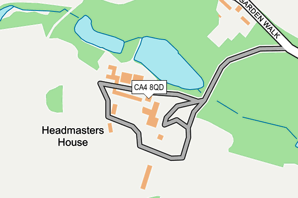 CA4 8QD map - OS OpenMap – Local (Ordnance Survey)