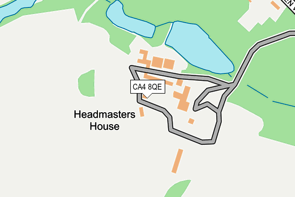 CA4 8QE map - OS OpenMap – Local (Ordnance Survey)