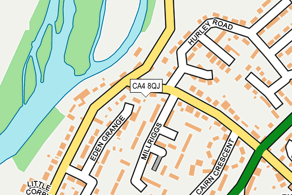 CA4 8QJ map - OS OpenMap – Local (Ordnance Survey)