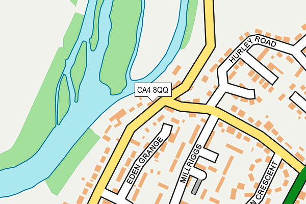 CA4 8QQ map - OS OpenMap – Local (Ordnance Survey)