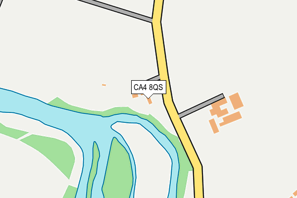 CA4 8QS map - OS OpenMap – Local (Ordnance Survey)