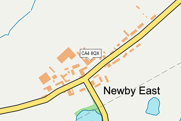 CA4 8QX map - OS OpenMap – Local (Ordnance Survey)