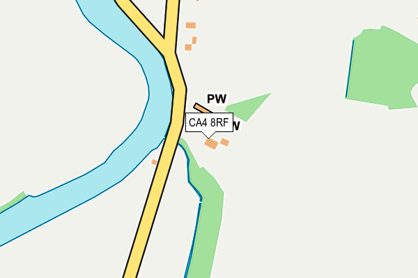 CA4 8RF map - OS OpenMap – Local (Ordnance Survey)