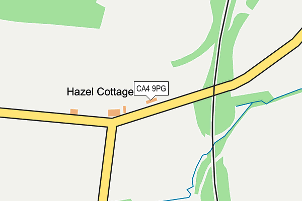 CA4 9PG map - OS OpenMap – Local (Ordnance Survey)