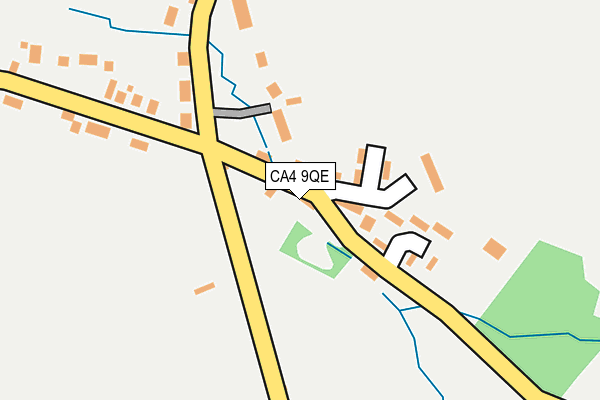 CA4 9QE map - OS OpenMap – Local (Ordnance Survey)