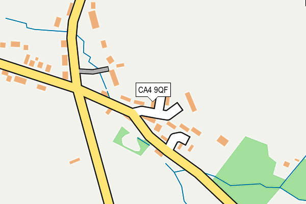 CA4 9QF map - OS OpenMap – Local (Ordnance Survey)