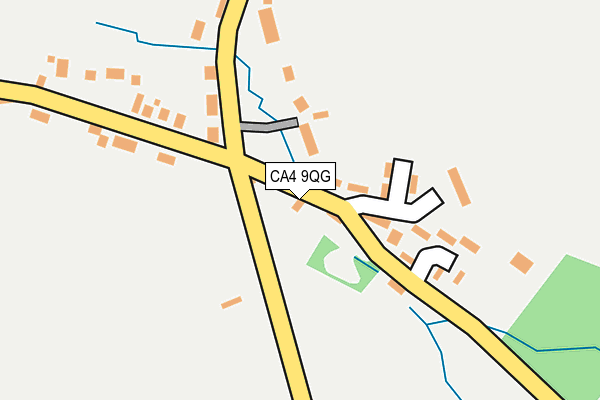 CA4 9QG map - OS OpenMap – Local (Ordnance Survey)