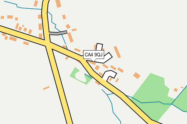 CA4 9QJ map - OS OpenMap – Local (Ordnance Survey)