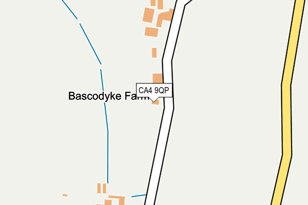 CA4 9QP map - OS OpenMap – Local (Ordnance Survey)