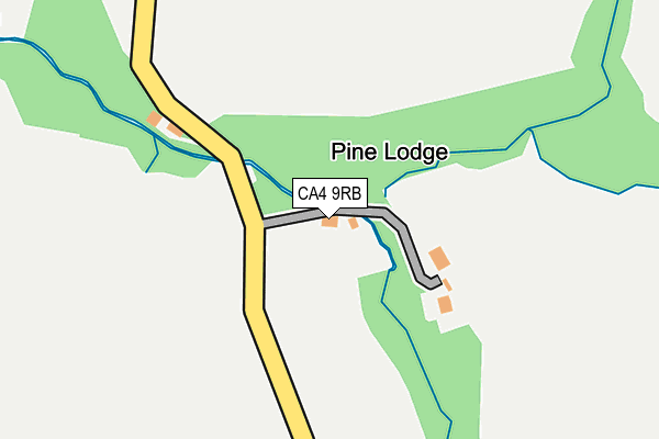 CA4 9RB map - OS OpenMap – Local (Ordnance Survey)