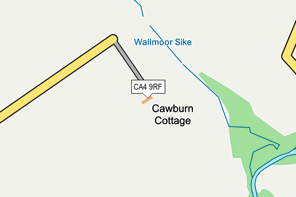 CA4 9RF map - OS OpenMap – Local (Ordnance Survey)