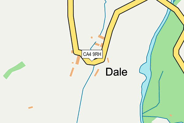 CA4 9RH map - OS OpenMap – Local (Ordnance Survey)