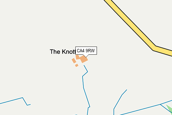 CA4 9RW map - OS OpenMap – Local (Ordnance Survey)