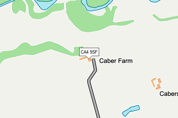 CA4 9SF map - OS OpenMap – Local (Ordnance Survey)