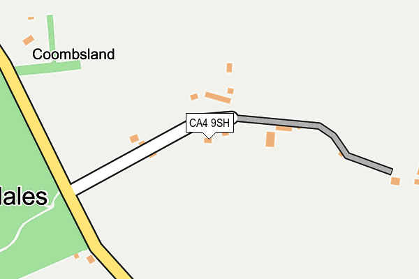 CA4 9SH map - OS OpenMap – Local (Ordnance Survey)