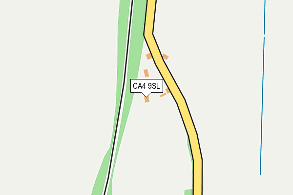 CA4 9SL map - OS OpenMap – Local (Ordnance Survey)