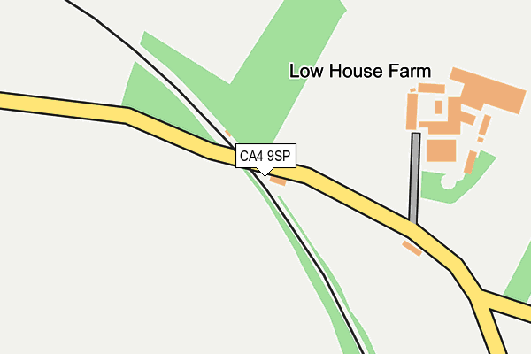 CA4 9SP map - OS OpenMap – Local (Ordnance Survey)