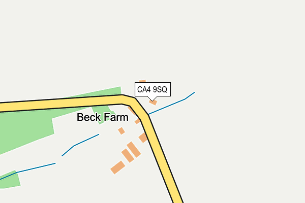 CA4 9SQ map - OS OpenMap – Local (Ordnance Survey)