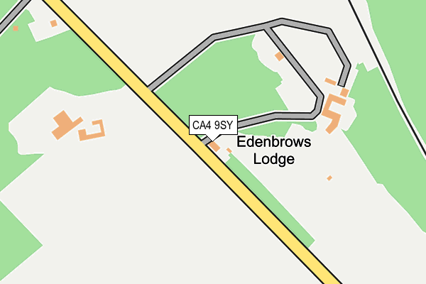 CA4 9SY map - OS OpenMap – Local (Ordnance Survey)