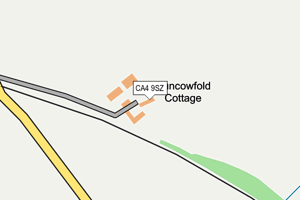 CA4 9SZ map - OS OpenMap – Local (Ordnance Survey)