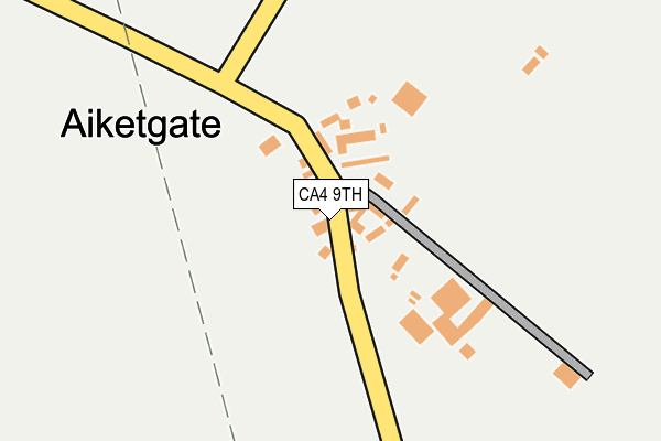 CA4 9TH map - OS OpenMap – Local (Ordnance Survey)