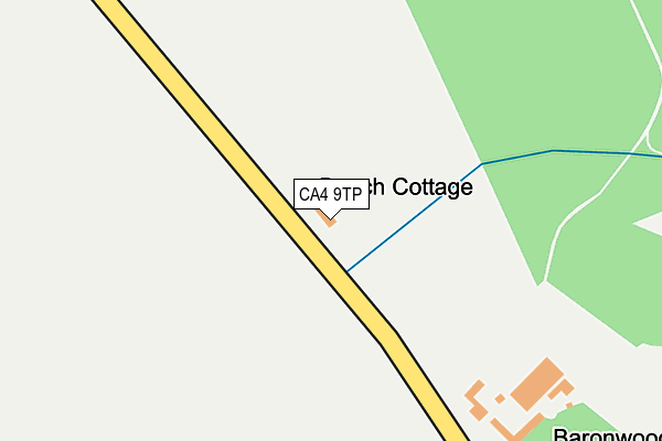 CA4 9TP map - OS OpenMap – Local (Ordnance Survey)