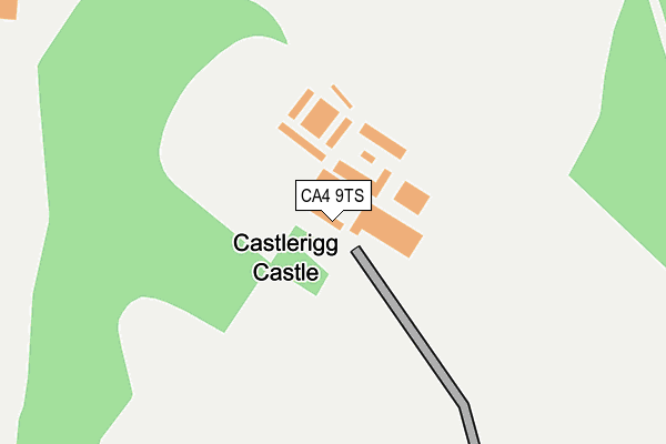 CA4 9TS map - OS OpenMap – Local (Ordnance Survey)