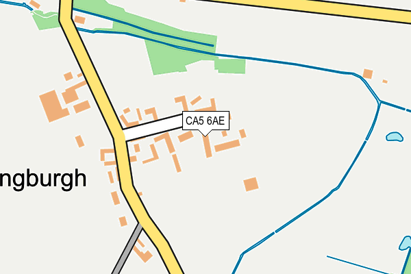 CA5 6AE map - OS OpenMap – Local (Ordnance Survey)