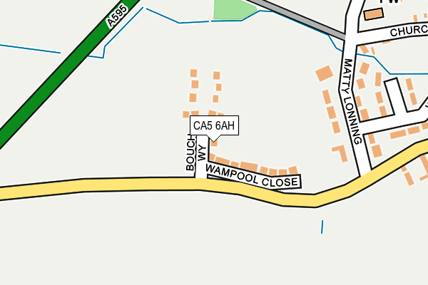 CA5 6AH map - OS OpenMap – Local (Ordnance Survey)