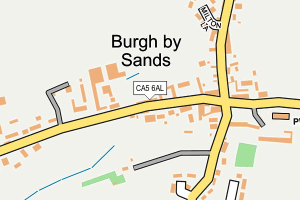 CA5 6AL map - OS OpenMap – Local (Ordnance Survey)