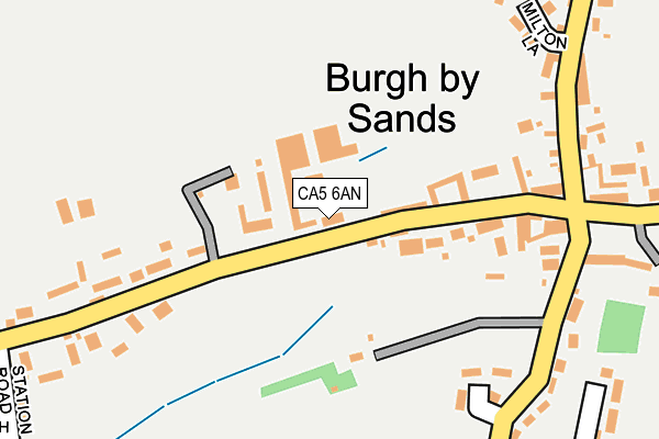 CA5 6AN map - OS OpenMap – Local (Ordnance Survey)