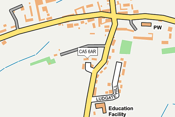 CA5 6AR map - OS OpenMap – Local (Ordnance Survey)