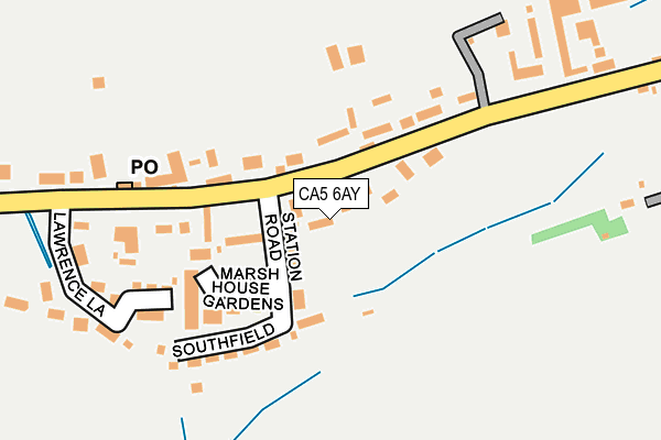 CA5 6AY map - OS OpenMap – Local (Ordnance Survey)