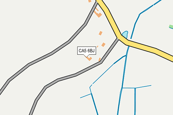 CA5 6BJ map - OS OpenMap – Local (Ordnance Survey)