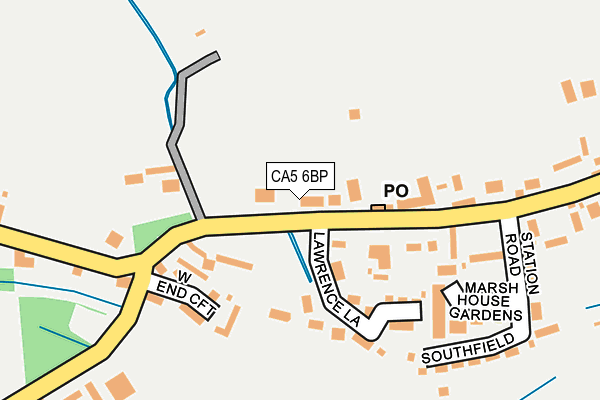 CA5 6BP map - OS OpenMap – Local (Ordnance Survey)