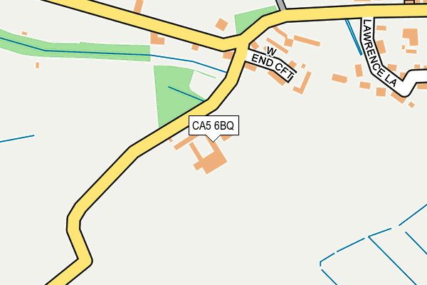 CA5 6BQ map - OS OpenMap – Local (Ordnance Survey)