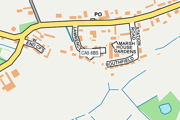 CA5 6BS map - OS OpenMap – Local (Ordnance Survey)