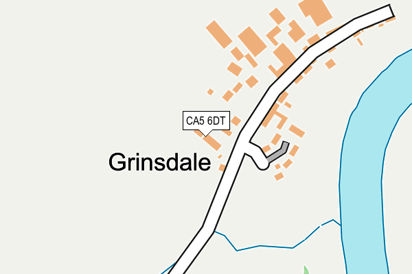 CA5 6DT map - OS OpenMap – Local (Ordnance Survey)