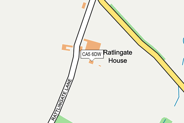 CA5 6DW map - OS OpenMap – Local (Ordnance Survey)