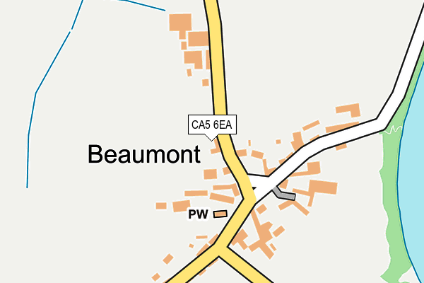 CA5 6EA map - OS OpenMap – Local (Ordnance Survey)