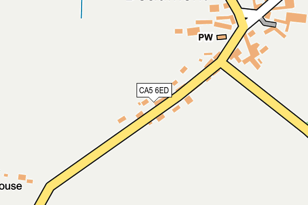 CA5 6ED map - OS OpenMap – Local (Ordnance Survey)