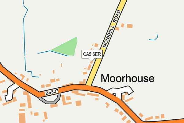 CA5 6ER map - OS OpenMap – Local (Ordnance Survey)