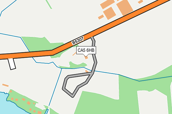 CA5 6HB map - OS OpenMap – Local (Ordnance Survey)