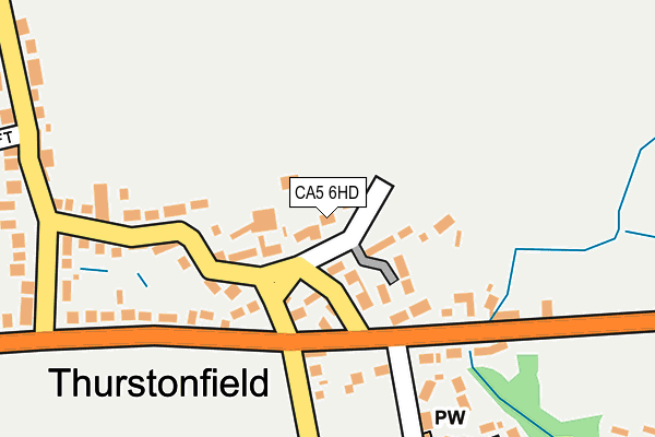 CA5 6HD map - OS OpenMap – Local (Ordnance Survey)