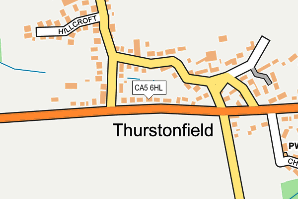 CA5 6HL map - OS OpenMap – Local (Ordnance Survey)