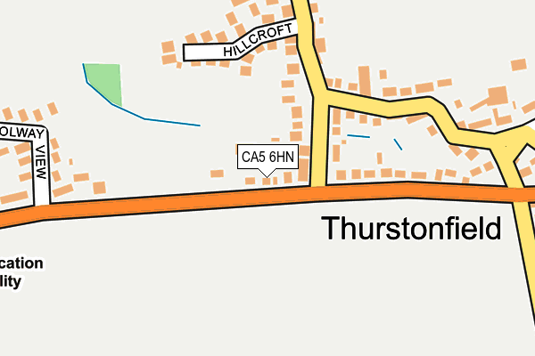 CA5 6HN map - OS OpenMap – Local (Ordnance Survey)
