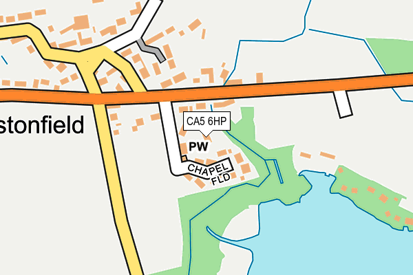 CA5 6HP map - OS OpenMap – Local (Ordnance Survey)
