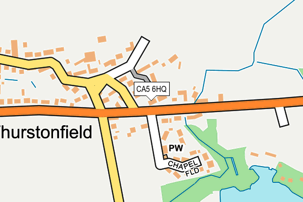 CA5 6HQ map - OS OpenMap – Local (Ordnance Survey)