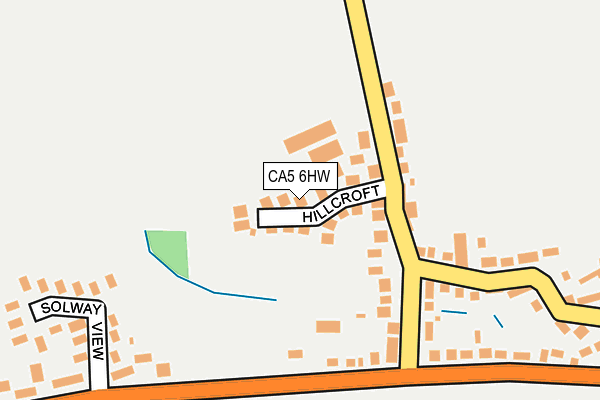 CA5 6HW map - OS OpenMap – Local (Ordnance Survey)