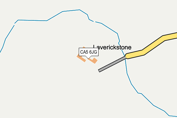 CA5 6JG map - OS OpenMap – Local (Ordnance Survey)